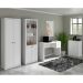 Conjunto Escritório Completo 4 Peças CJ6 Branco Tecno Mobili