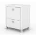 Conjunto Escritório Completo 5 Peças CJ2 Branco Tecno Mobili