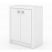 Conjunto Escritório Completo 5 Peças CJ3 Branco Tecno Mobili