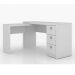 Conjunto Escritório Completo 5 Peças CJ3 Branco Tecno Mobili