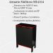 Conjunto Gamer Completo 4 Peças ME41X63X64X66X67 Preto Vermelho Tecno Mobili