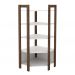 Conjunto Guarda Roupa Modulado Closet 4 Peças AZ2 Branco Nogal Tecno Mobili
