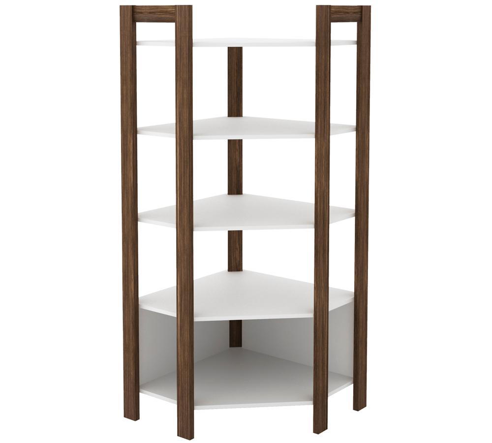 Conjunto Guarda Roupa Modulado Closet 4 Peças AZ2 Branco Nogal Tecno Mobili