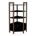 Conjunto Guarda Roupa Modulado Closet 4 Peças AZ2 Preto Nogal Tecno Mobili
