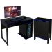 Conjunto Mesa E Armario Gamer ME4161XME4164 Preto Azul Tecno Mobili