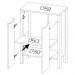 Conjunto Mesa E Armario Gamer ME4161XME4164 Preto Azul Tecno Mobili