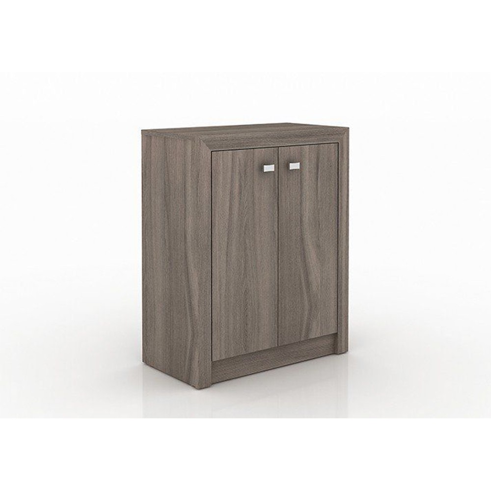 Conjunto Mesa com Balcão para Home Office Carvalho - Tecno Mobili