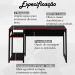 Conjunto Mesa e Armario Gamer ME4141 ME4152 Preto Vermelho Tecno Mobili