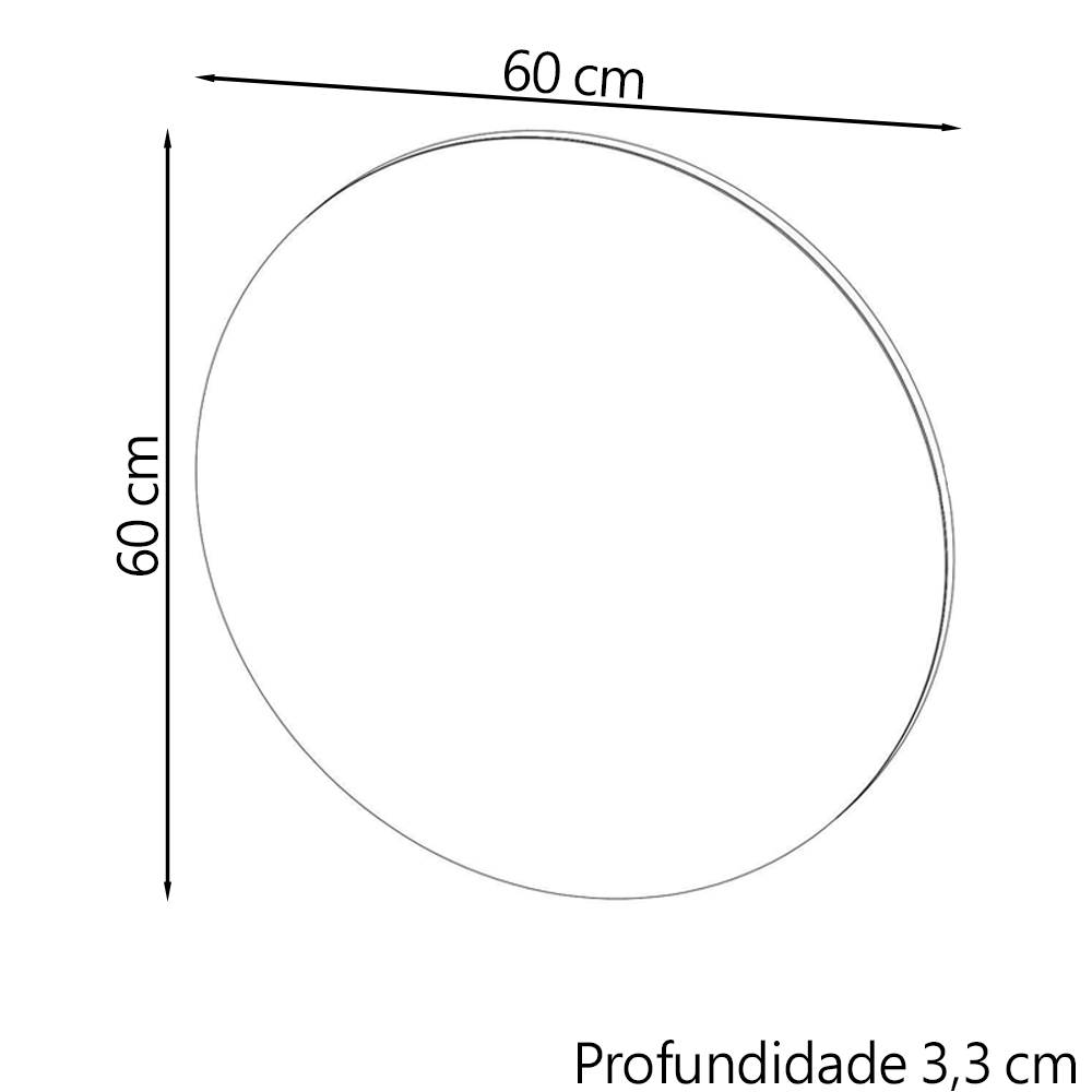 Conjunto Para Banheiro BN3600x39x40 Branco Metalizado Tecno Mobili