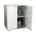 Conjunto de Armários para Lavanderia 03 Peças CJ2 Branco Tecno Mobili