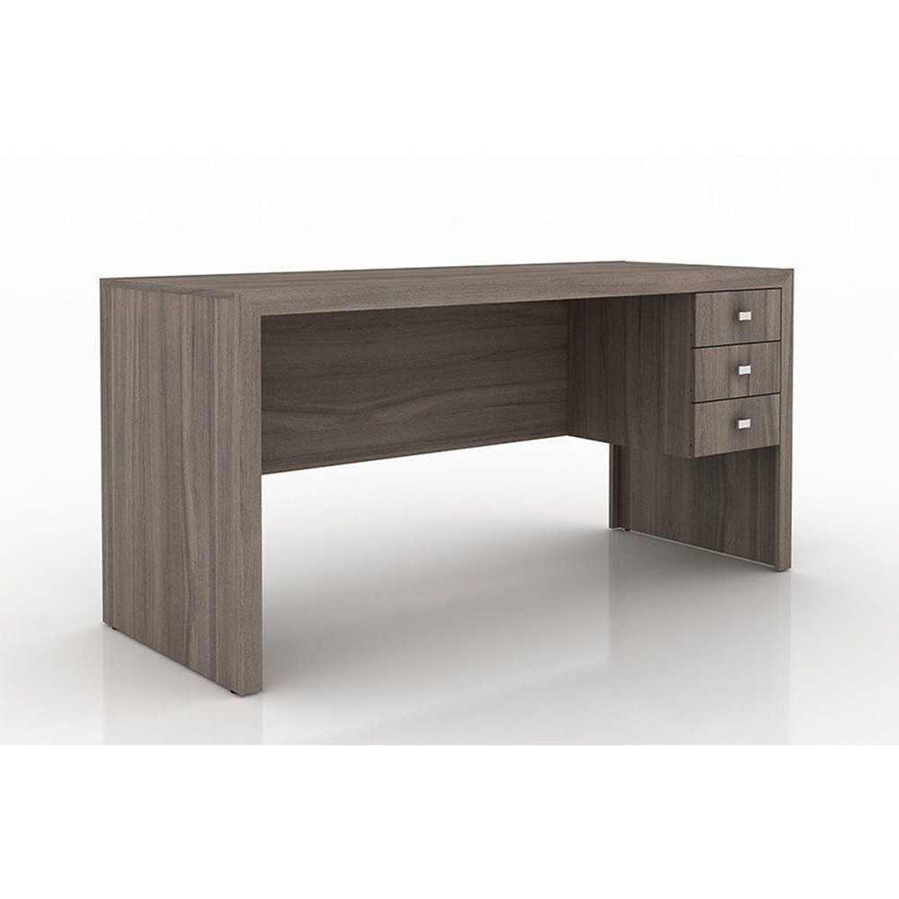 Conjunto para Home Office com 08 Peças Carvalho - Tecno Mobili