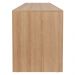 Escrivaninha Mesa Escritorio 180 cm ME4185 Amendoa Tecno Mobili