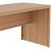 Escrivaninha Mesa Escritorio 180 cm ME4185 Amendoa Tecno Mobili