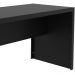 Escrivaninha Mesa Escritorio 180 cm ME4185 Preto Tecno Mobili