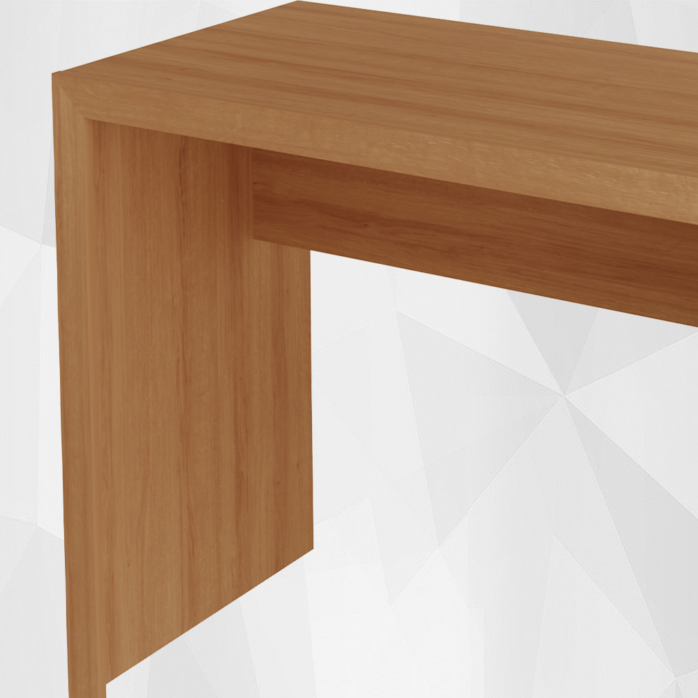 Escrivaninha Mesa Escritorio ME4139 Amendoa Tecno Mobili