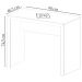 Escrivaninha Mesa Escritorio ME4139 Branco Tecno Mobili