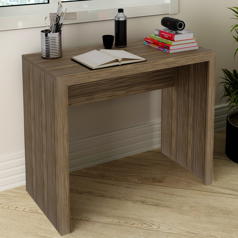 Escrivaninha Mesa Escritorio ME4139 Nogal Tecno Mobili