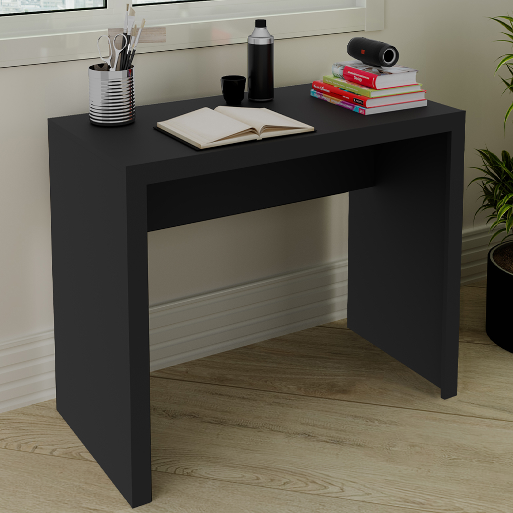 Escrivaninha Mesa Escritorio ME4139 Preto Tecno Mobili