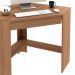 Escrivaninha Mesa Escritorio de Canto 76,5 cm ME4169 Amendoa Tecno Mobili