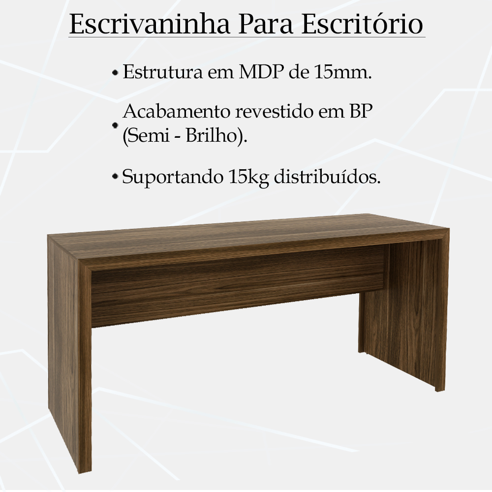 Escrivaninha Moner Nogal