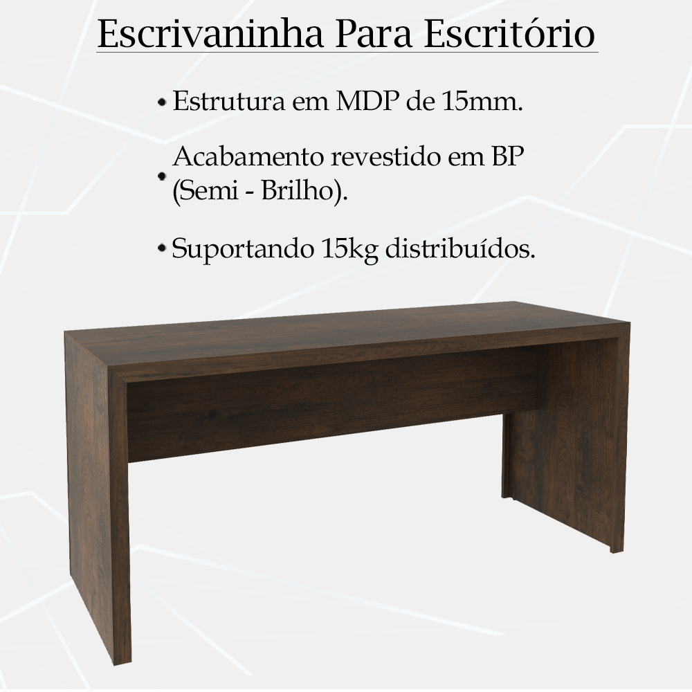 Escrivaninha Moner Rústico