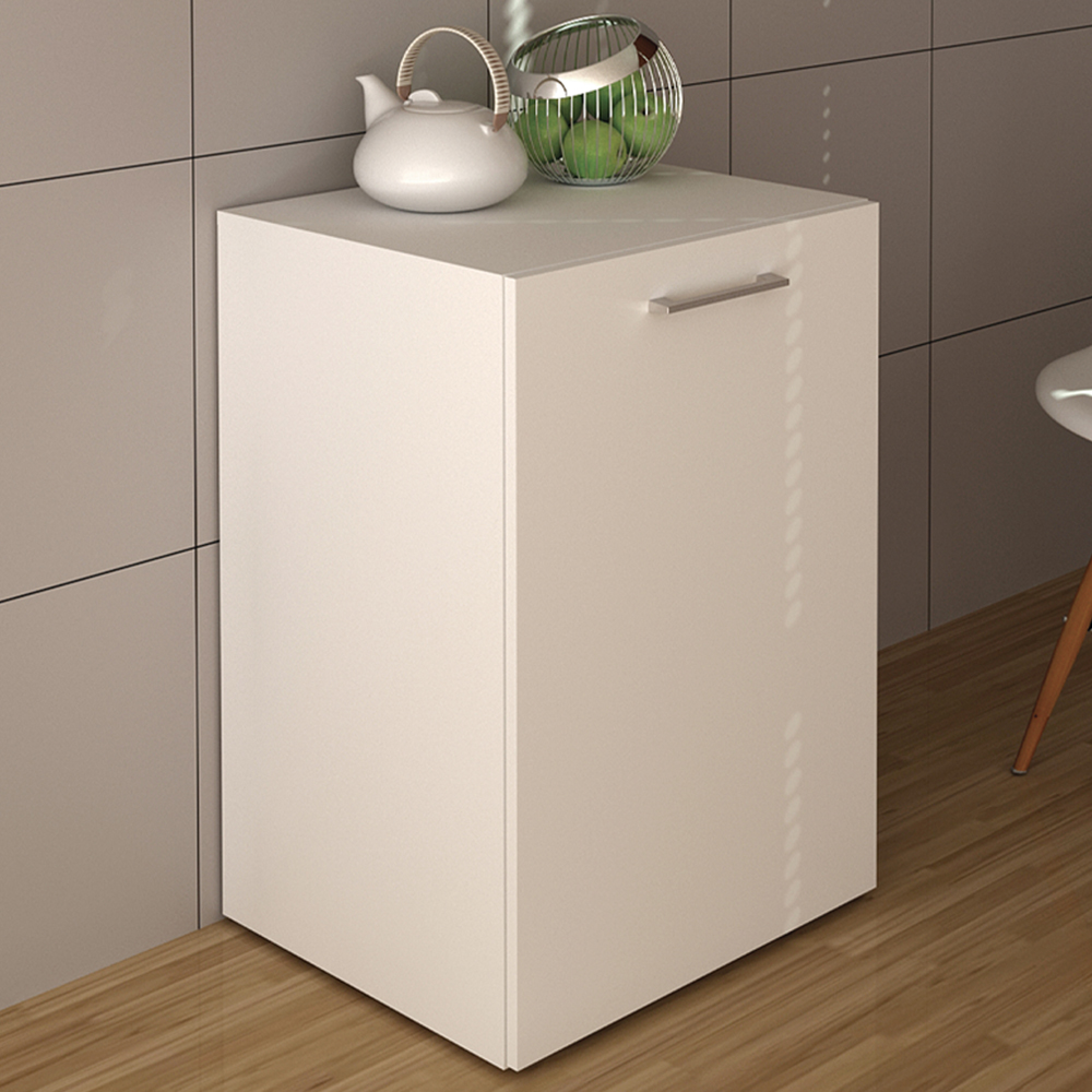 Escrivaninha Multiuso Retratil 2 nicho ME4170 Branco Tecno Mobili