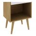 Estante Baixa Para Sala 01 Gaveta E1715 Natural Off White Tecno Mobili