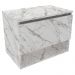 Gabinete Com Cuba Para Banheiro BN3600x06 Marmore Branco Tecno Mobili