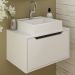 Gabinete Com Cuba Para Banheiro BN3630x46 Branco Tecno Mobili