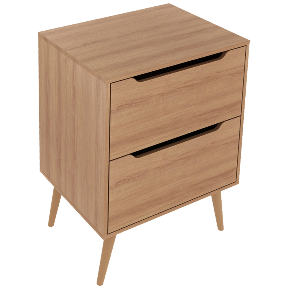 Gabinete Para Banheiro 60 cm Com 2 Gavetas BN3639 Amendoa Tecno Mobili