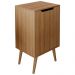 Gabinete Para Banheiro Pes Palito 1 Porta BN3641 Amendoa Tecno Mobili
