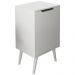 Gabinete Para Banheiro Pes Palito 1 Porta BN3641 Branco Tecno Mobili
