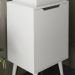 Gabinete Para Banheiro Pes Palito 1 Porta BN3641 Branco Tecno Mobili