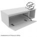 Gabinete Suspenso Com Cuba E Espelheira BN3600x01x02 Branco Tecno Mobili