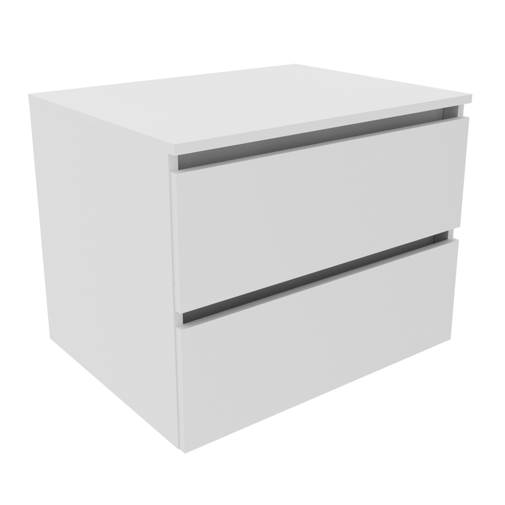 Gabinete Suspenso Para Cuba De Banheiro BN3607 Branco Tecno Mobili