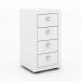 Gaveteiro 4 Gavetas ME4133 Branco - Tecno Mobili