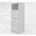 Gaveteiro Bath 3 GV Branco