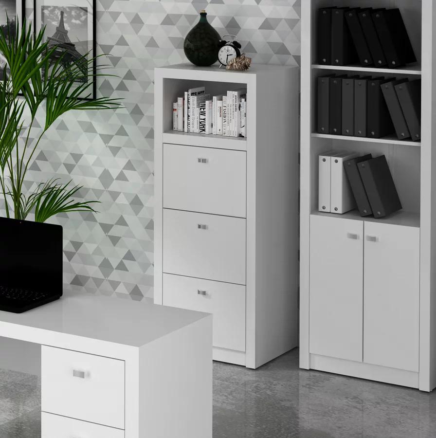 Gaveteiro Bath 3 GV Branco