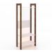 Guarda Roupa Modulado Closet AZ1029 Branco Nogal Tecno Mobili