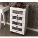 Kit 02 Carrinhos Organizador De Maquiagem PE2009 Branco Tecno Mobili