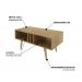 Mesa De Centro 02 Nichos MC2226 Natural Tecno Mobili