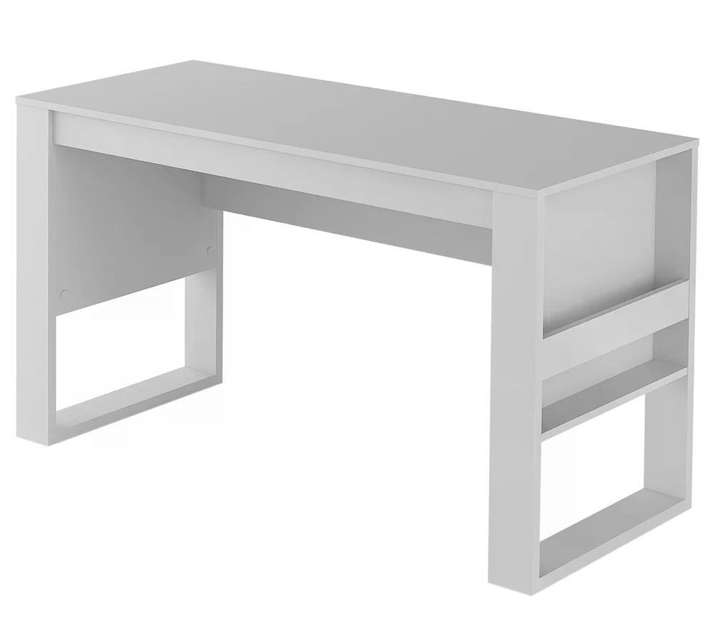 Mesa Escrivaninha Para Escritorio ME4146 Branco Tecno Mobili