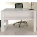 Mesa Escrivaninha Para Escritorio ME4146 Branco Tecno Mobili