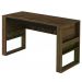 Mesa Escrivaninha Para Escritorio ME4146 Nogal Preto Tecno Mobili