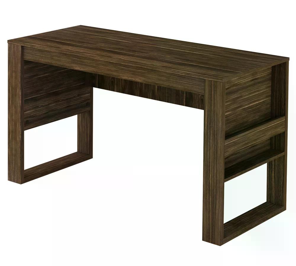 Mesa Escrivaninha Para Escritorio ME4146 Nogal Tecno Mobili