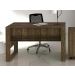 Mesa Escrivaninha Para Escritorio ME4146 Nogal Tecno Mobili