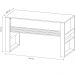 Mesa Para Computador Escrivaninha ME4146 Branco - Tecno Mobili