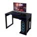 Mesa Para Computador Gamer ME4161 Preto Azul Tecno Mobili