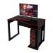 Mesa Para Computador Gamer ME4161 Preto Vermelho Tecno Mobili