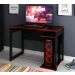 Mesa Para Computador Gamer ME4161 Preto Vermelho Tecno Mobili